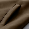 thumbnail image 6 of Atkumj Bomber Jacket Men with Pockets Stylish Suede Stand Collar Mens Leather Jacket Casual Solid Color Long Sleeve Zip Up Jacket for Outdoor Daily Activities 2XL, 6 of 9