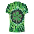 thumbnail image 5 of ZRGHAOYLQ St Patricks Day Shirts for Men Lucky Shamrock Graphic Tees Casual Trendy Short Sleeve Pullover Tops Plus Size Crewneck T Shirts Big and Tall Holiday Party Shirt, 5 of 5