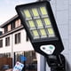 thumbnail image 3 of Bewildely Luz solar a prueba de agua por inducción Control remoto Ahorro de energía Luces al aire libre Gran lámpara Perlas Iluminación de paisaje Iluminación y accesorios negro 4 Bewildely HA073594-04, 3 of 6