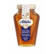 Attiki Pure Greek Honey with Wild Flora and Thyme - 16 oz Jar