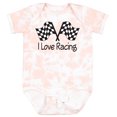 thumbnail image 3 of Inktastic I Love Racing Boys or Girls Baby Bodysuit, 3 of 5