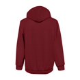 thumbnail image 4 of LWavelet Hoodies For Men Big And Tall Winter Waffle Quarter Zip Pullover Casual Fall Sweatshirts With Pocket Streetwear Outfit Wine M, 4 of 4