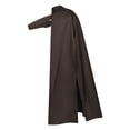 thumbnail image 3 of Hzzsbu Steampunk Half Shoulder Cloak with Silver Buckle for Unisex, 3 of 7