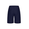 thumbnail image 6 of KIHOUT Men's Solid Lightweight Beach Shorts - 95% Polyester 5% Spandex, Elastic Drawstring Waist, Breathable with Pockets for Summer Sports & Casual Wear, 6 of 7