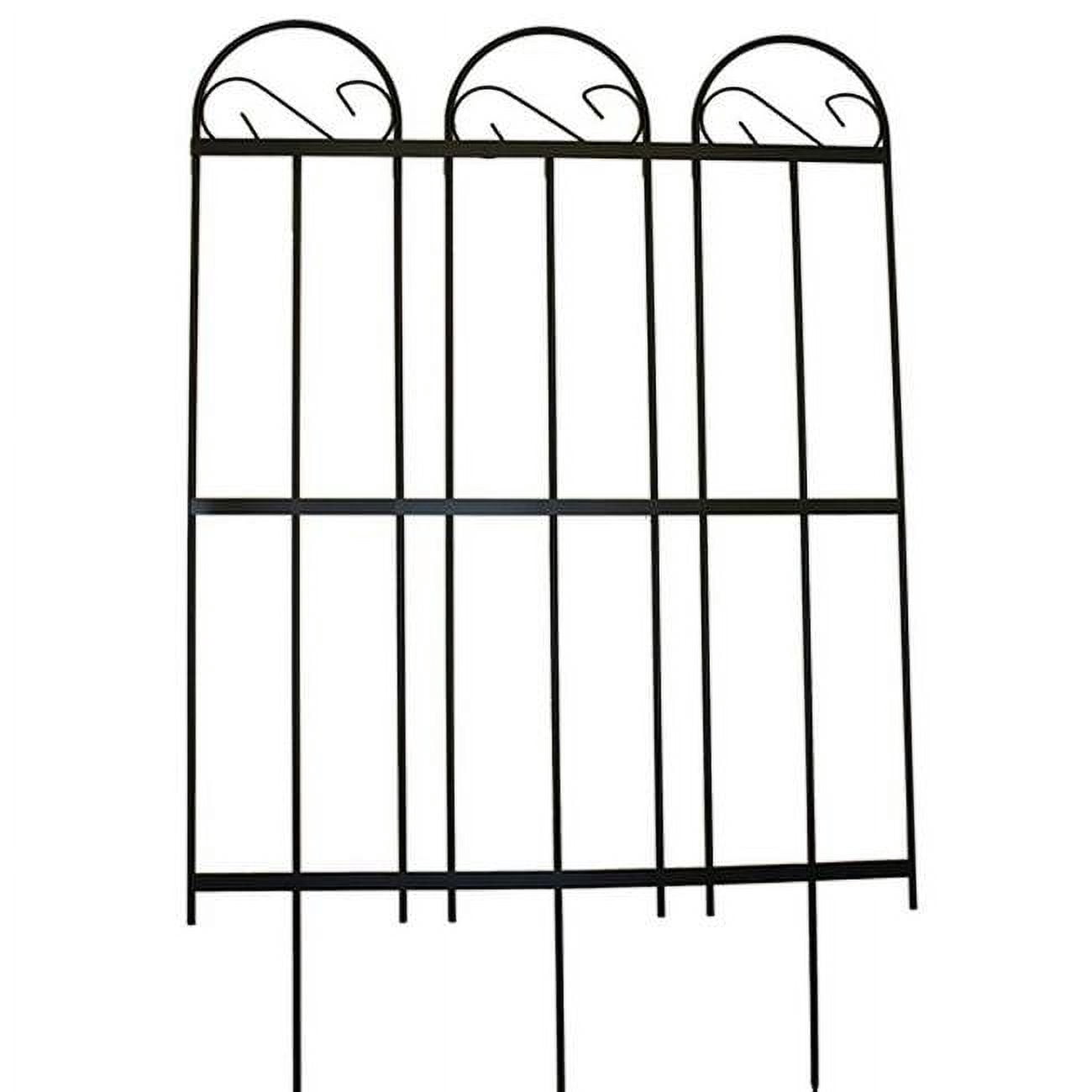 CobraCo FB102-A Canterbury Fence Border - Black