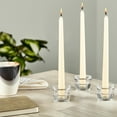 Mainstays Unscented Taper Candle, Ivory, 10 in, 4 Count