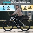 thumbnail image 6 of FENGQS 27.5" Electric Bike for Adults, 2000W Peak Power Motor Ebike, 35MPH 80Miles Electric Mountain Bike with 17.5AH Removable Battery-UL 2849, 21-Speed, White, 6 of 7