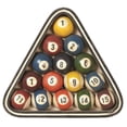 thumbnail image 1 of RAM Game Room R873 Crémaillère de Boules Décoration Murale, 1 of 1