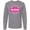 AC-Heather Grey, variant on Inktastic Grandparents Day Worlds Best Grandma Long Sleeve T-Shirt