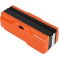 thumbnail image 1 of Window Cleaner, Glass Cleaner, Double‑Side Magnetic Glider Anti-Drop Rop with 2 Rags for Home Office(Orange), 1 of 8