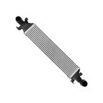 thumbnail image 4 of maXpeedingrods Turbo Intercooler Charged Air Cooler for Infiniti QX30 L4 2.0L 2017-2019, for Mercedes-Benz CLA250 L4 2.0L W205 2014-2019/ X166 / X167 2015-2020, 2465000900 A2465000900 96335, 4 of 10