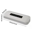 thumbnail image 3 of Vacuum Sealer Machine Automatic Food Sealer 110V, Dry Wet Modes Food Vacuum Sealer with LED Indicator, Includes 10 Vacuum Bags and External Hose, Compact Food Saver for Kitchen Storage, 3 of 7