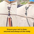 thumbnail image 6 of Strongest Magnetic Net Release Magnetic Keychain Fly Fishing Net Retractor Magnet Clip Holder Retractor with Retractable Coiled Lanyard Carabiner, 6 of 7