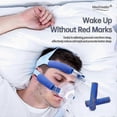 thumbnail image 5 of 8 Pack CPAP Headgear Strap Covers, Soft Fleece Reusable Pads Reduce Red Marks & Skin Irritation, 5 of 5