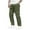 Army Green, variant on lmcalzta Cargo Pants for Men Casual Twill Lightweight Quick Drying Athletic Workout Running Hiking Pants with Multi Pockets,S-3XL