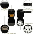 thumbnail image 5 of Calcetines antideslizantes para perros, 2 pares, suaves y ajustables, con protección para las patas y agarre con correa y control de tracción, de alta calidad., 5 of 5