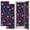 Color 4, variant on Pink 2 Pcs School Locker Magnetic Wallpaper for Girls 12" x 36" Cherry Blossom Red Cherry Pink Reusable Removable Locker Accessories Back to School Supplies