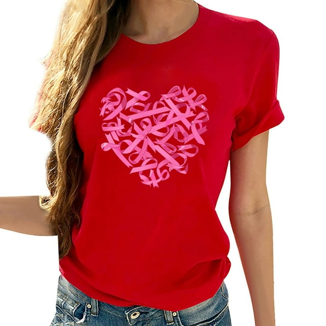 Yhmxh T-shirts pour Femmes T-shirt à Manches Courtes Imprimé Col Rond pour Femmes Haut d'Été pour Femmes T-shirts d'Été à Manches Courtes sous-Vêtements T-shirts pour Femmes