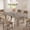 1600 gray walnut, variant on Farmhouse Dining Table for 6-8 – 71" Large Rectangular Wooden Table – Sturdy Non-Extendable Frame – Modern Dining Room Furniture – Perfect for Family Gatherings