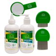 thumbnail image 4 of Kit de tratamiento para piojos NatulaBusa Lice Combat con champú y crema, 4 of 9