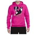 thumbnail image 2 of If It's Not a Bernese It's Just a Gift | Mens Lover Hooded Sweatshirt Graphic Hoodie, Fuschia, Medium, 2 of 3