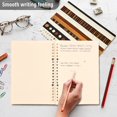 thumbnail image 4 of FORMRS 1-Subject Spiral Notebook 8" x 5" College Ruled 60 Refillable Sheet A5 Hard Cover, Abstract Dots, 4 of 7