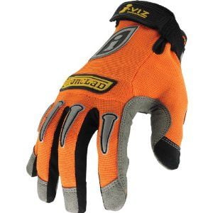 Ironclad 424-IVO-02-S I-Viz Orange Glove Small