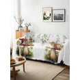 thumbnail image 3 of Mushroom Frogs Couch Cover Sofa Covers 3 Cushion Sectional Couch, Spring Floral Summer Eucalyptus Leaves Washable Sofa Covers Slipcover Sectional Sofa Cover, Furniture Protector 71"x150", 3 of 9
