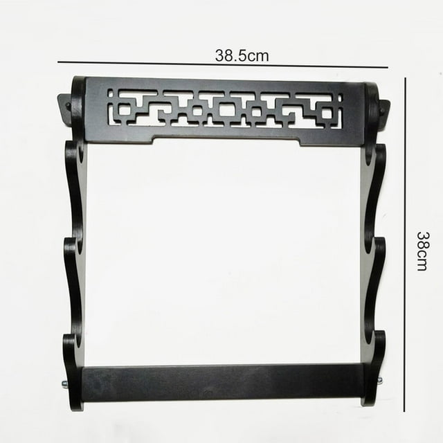 Xingzhi 2/3/4 Tier Holder Wall Mounted Samurai Stand Display Flute Rack 2 Tiers Black 3 Tiers
