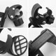 thumbnail image 2 of Portavasos para bicicleta, portabotellas universal, jaula para botella de agua con rotación de 360 ​​grados para bicicletas, cochecitos de bebé, silla de ruedas (calibre grande), 2 of 5