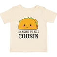 thumbnail image 3 of Inktastic Im Going to Be a Cousin with Taco Illustration Boys or Girls Baby T-Shirt, 3 of 5