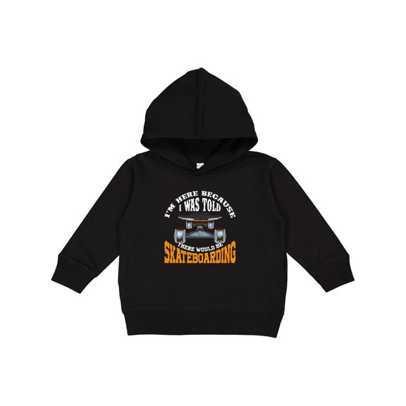 Inktastic Skateboarding Funny Skater Toddler Hoodie