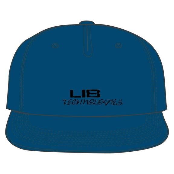 Lib Tech Logo Cap Hat Blue Snapback