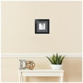 thumbnail image 2 of ArtToFrames Collage Photo Picture Frame with 1 - 4x4" Openings, Framed in Black with Mountain Grey and Black Mats (CDM-3926-2721), 2 of 8