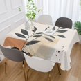 thumbnail image 2 of Yayeee Tablecloths for Rectangular Tables 54 x 54 inch Party Table Cover, Art Plant and Sun, 2 of 6