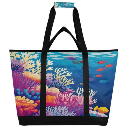 Everyday Large Handheld Cooler Bag, 30 kg Insulated Cooler Bag, Suitable for Many Occasions,Corals