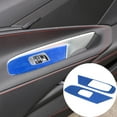 thumbnail image 6 of TINKI Soft Carbon Fiber Window Lift Switch Trim Cover Fit for Chevrolet Corvette Z06 Z51 C8 2020-2023, Window Lift Switch Panel Decoration Frame Trim Sticker,for Coupe, 6 of 7