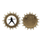 thumbnail image 1 of Pelo de educacion fisica deportes de salto Pin de gancho de metal vintage con forma de sol Unbranded  M, 1 of 3