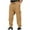 Khaki, variant on BXINGOHAI Men's Fleece Sweatpants with Pockets Tapered Joggers Drawstring Waist Athletic Gym Running Workout Track Pants Black,L