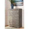 thumbnail image 2 of Ashley Furniture Bayzor 5-Drawer Wood Chest in Warm Gray Vintage, 2 of 10