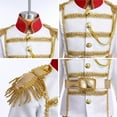 thumbnail image 4 of IDOPIP Toddler Kids Boys Prince Charming Costume Medieval Royal Prince Jacket Pants Crown Dress Up, 4 of 10