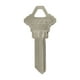 thumbnail image 2 of Llave en blanco HILLMAN Traditional Silver SC1 para cerraduras Schlage, 2 of 2