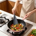 thumbnail image 6 of Multi-Function Silicone Spatula - Heat Resistant Kitchen Turner - Non-Stick Safe Cooking Utensil - Light Pink, 6 of 8