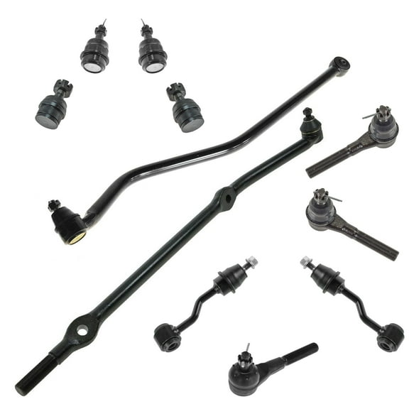 TRQ Front Ball Joint Tie Rod Drag Link Track Bar Sway Bar Kit for Grand Cherokee PSA58717
