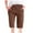 Brown, variant on Clearance Under 10$! Suumer Plus Size Shorts for Womens Fshion Casual Solid Color Waist Elastic Loose Straight Wide Leg With Pocket