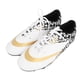 thumbnail image 4 of Botas de fútbol para césped artificial para exteriores, ligeras, transpirables y con buen agarre, talla 43, color blanco con clavos largos, para hombre, 4 of 8
