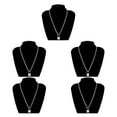 thumbnail image 2 of Wweixi Silver Male Necklace In Punk Style Fashionable And Trendy Unique Stainless Steel Necklace Good Gift Silver 5Set, 2 of 3