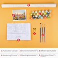 thumbnail image 4 of TISHIRON Paint by Numbers for Adults,16x20 inch Canvas Wall Art Garden in Full Bloom Oil Painting by Numbers Kit for Home Wall Decor (Frameless), 4 of 6