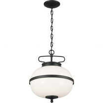 52478BKT Kichler Lighting Opal - 2 Light Pendant In Homestead Style-15.25 Inches Tall and 12.25 Inches Wide-Textured Black Finish    -Traditional
