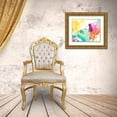 thumbnail image 3 of Vess, June Erica 14x12 Gold Ornate Wood Framed with Double Matting Museum Art Print Titled - Elemental Motion II, 3 of 4